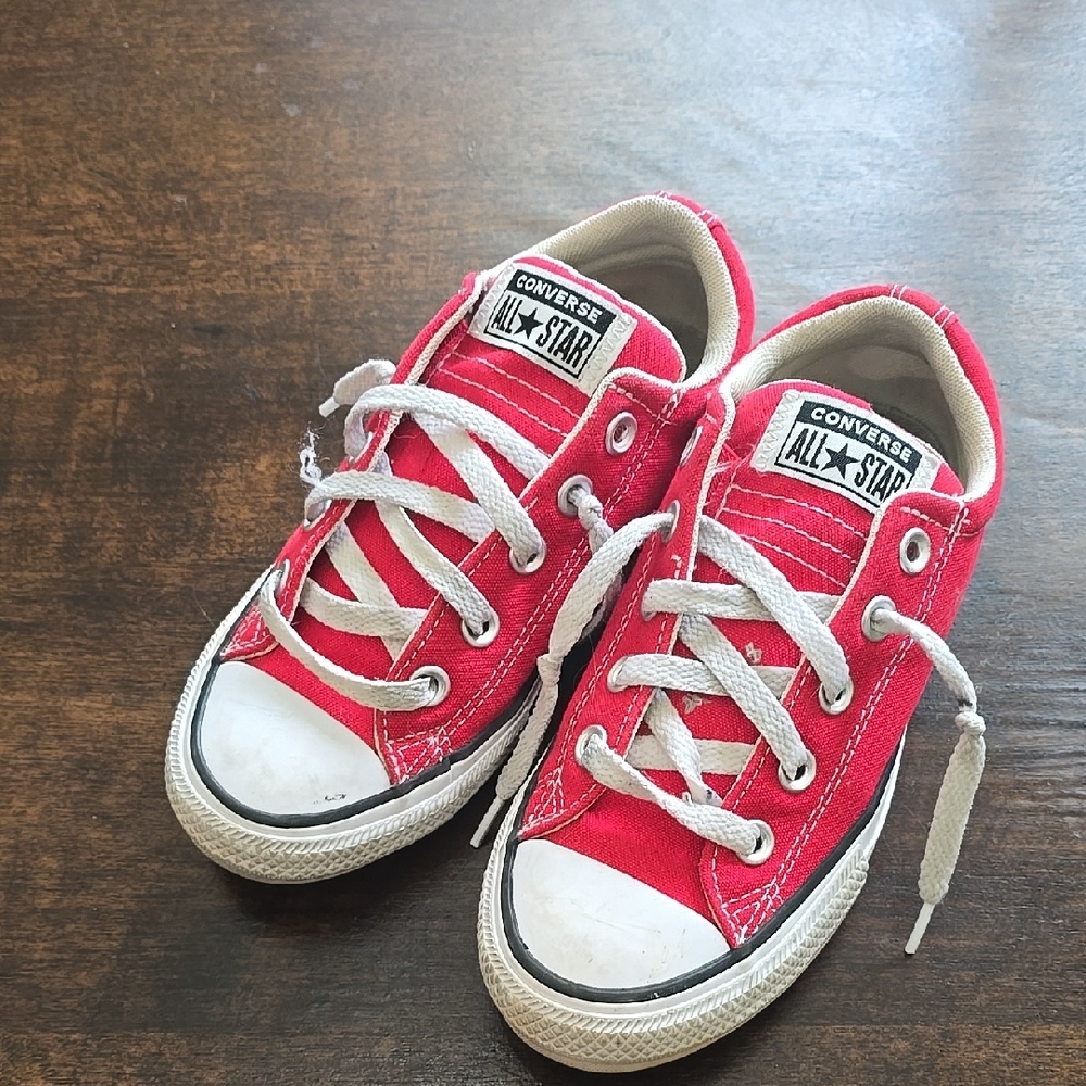 Converse Kids Red Sneakers